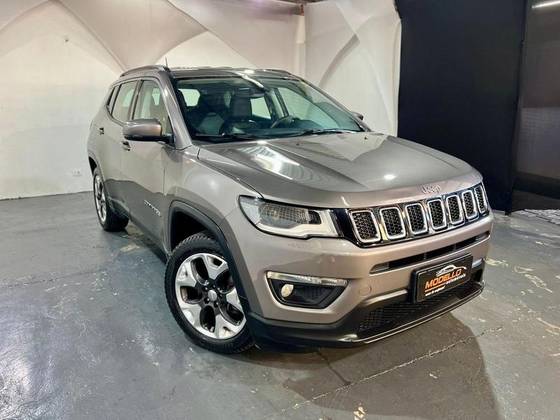 JEEP COMPASS 2.0 16V FLEX LONGITUDE AUTOMÁTICO JEEP COMPASS 2.0 16V FLEX LONGITUDE AUTOMÁTICO